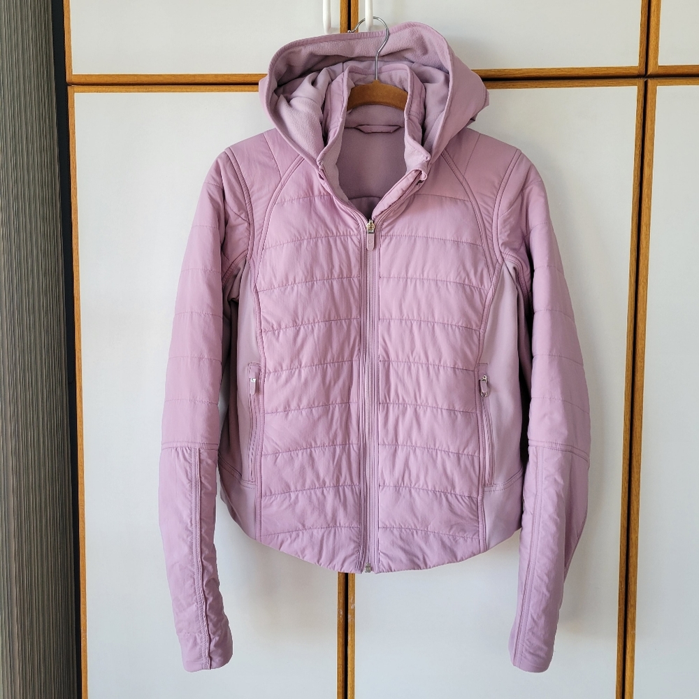 Lululemon Push Your Pace Jacket 4 Quilted Convertible